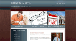 Desktop Screenshot of brentmartin.com